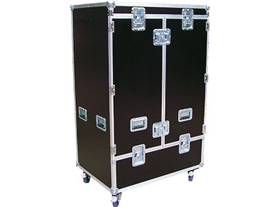 Flightcases aus Holz und Polypropylen