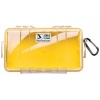 Transportkoffer Peli 1060 transparent gelb