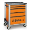 Werkzeugwagen Beta C24S O/5 Orange