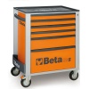 Werkzeugwagen Beta C24S O/6 Orange